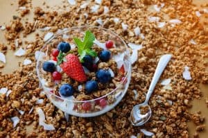Creator of Hungry Fit Foodie, Erin Cooper, Protein & Dairy Free Cereal Recipe