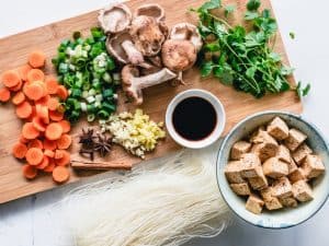 Creator of Hungry Fit Foodie, Erin Cooper, Tofu Breakfast Scramble Recipe