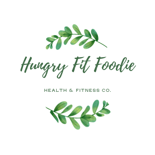 Hungry Fit Foodie: Health & Fitness Co. Logo