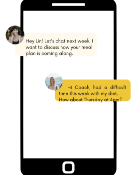 Erin Cooper, Creator of Hungry Fit Foodie Coach texting tool